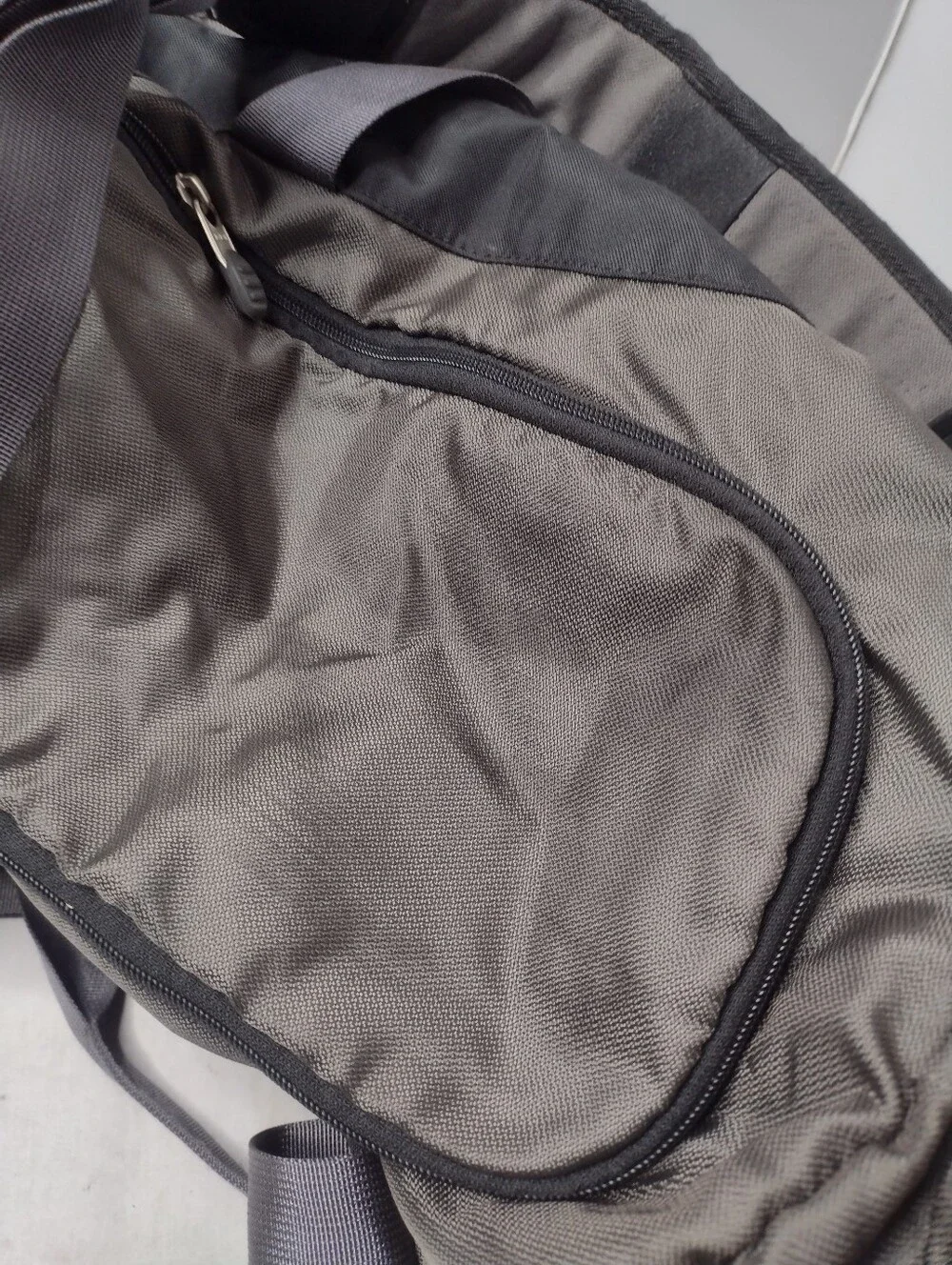 Rei Gray Duffle Bag Travel Camping Overnight Weekender Carry On A22